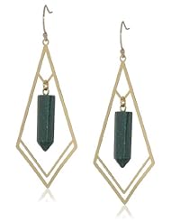 Kris Nations Veracruz Marquis Gemstone Earrings