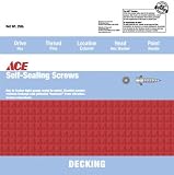 ACE HEX SELF-SEALING SCREWS Hex washer head with bonded