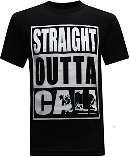 California Republic Straight Outta Cali Men's T-Shirt