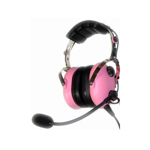 Ladies Pink Aviation Headset
