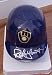 Robin Yount Hand Signed Autographed Milwaukee Brewers Mini Batting Helmet