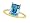 Genuine Blue Topaz Ring by Effy Collection® in 14 kt Yellow Gold Size 7