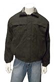 Mens Suede Warm Winter Jacket