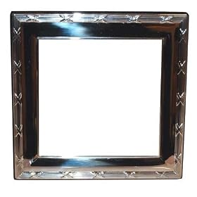 5 X 5 Wedding Sterling Silver Frame