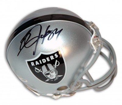 Bo Jackson Autographed/Hand Signed Oakland Raiders Mini Helmet