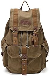 Gootium 21101 Specially High Density Thick Canvas Backpack Rucksack