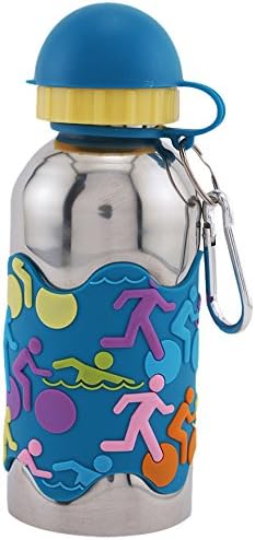 NameStar Kid's Triathlon Sports Water Bottle