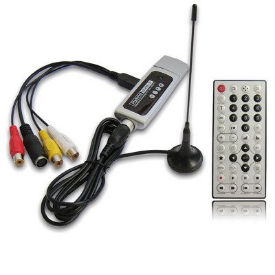Lutall Mini Hybrid Digital / Analog TV USB Stick Sticker Turner Support MPEG-4 compression format Real Time Video Radio Recording TV DVB-T USB 2.0 Tuner/Receiver/ Adapter/Dongle/Stick Freeview with Aerial, Remote Control and HDTV for PC and Laptop (supports XP / Vista 32bit/64bit/Windows 7/Linux).supports video formats MPEG1/2/4 and H.264