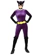 Sexy Catwoman Costume Purple Velvet Jumpsuit Superhero Costume Hero