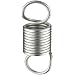 Extension Spring, 302 Stainless Steel, Inch, 0.75" OD, 0.085" Wire Size (Pack of 10)