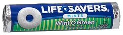 LifeSavers Wint-O-Green Mints, 0.84-Ounce Rolls (Pack of 20)