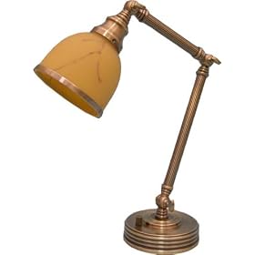 Antique Brass Desk Lamp