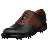 Callaway Men's Pin Stripe Saddle Golf Shoe,Black/Sultan,10.5 M US