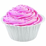 Wilton White Ruffle Standard Cups, 24 Count