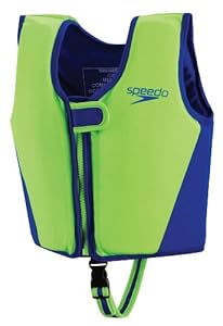 Speedo Kid's Begin to Swim Classic Vest, Lime, Medium