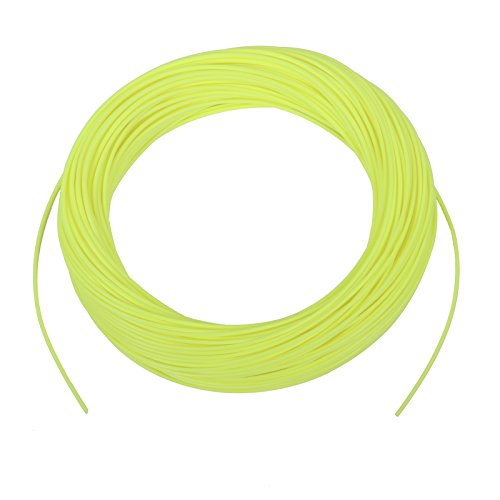 Maxcatch Fly Line Weight forward Floating Fly Fishing Line (Yellow, WF6F)