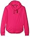 Derek Heart Girls' Raglan L/SLV Cowl Hoodie W/Mock D'cord