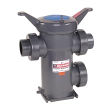 Hayward PVC Basket Strainer, FPM Seal, 2" Socket/Threaded