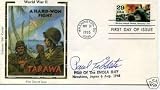 Paul Tibbets Enola Gay Pilot Rare Signed Autograph FDC - MLB Cut Signatures