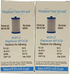 Water Sentinel WSF-2 Refrigerator Replacement Filter, 2 Pack