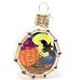 Inside Art Bat and Jack O'Lantern Halloween Ornament