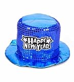 Happy New Year Sequin Top Hat