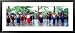 Teenage Girls at Dance Class, Phnom Penh, Cambodia Framed Art Poster Print by Panoramic Images, 43x19