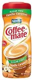 Coffee-Mate Vanilla Caramel, Sugar-Free Powdered Coffee Creamer, 10.2-Ounce Units (Pack of 6)