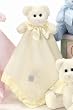 Bearington Baby Yellow Bear Hugs Blankie