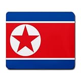North Korea Flag Mousepad