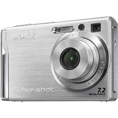 Sony Cyber-shot DSC-W80 Digitalkamera (7 Megapixel, 3-fach opt. Zoom, 2,5