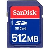 SanDisk 512MB Secure Digital Memory Card