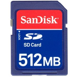 SO) SANDISK 512MB SD (SPECIAL PURCH)