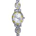 Pugster Elegant Oval Light Flower Encircled Murano Millefiori Watch Wrist