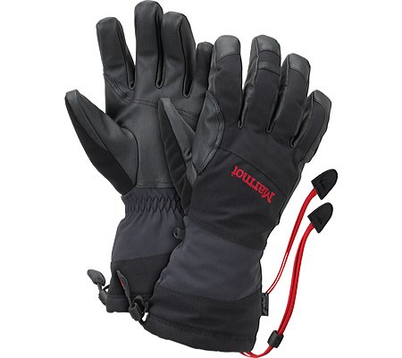 Men's Ascent Gloves by Marmot in Black