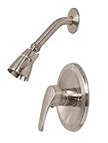 Premier 120468 Bayview Ceramic Disc Single-Handle Shower Faucet, PVD Brushed Nickel [並行輸入品]