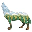 Highland Wolf Figurine, 6" Tall