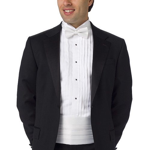 Isaac Mizrahi for Target  Tie and Cummerbund Set - Iggloo (White)