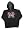 Nebraska Cornhuskers Women's Black Hooded Sweatshirt
