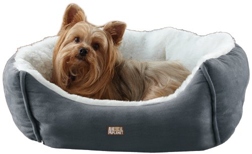 Animal Planet Micro Suede Pet Bed, Blue