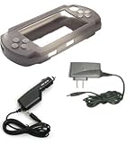 Purple Skin Silicon Cover for Sony Playstation + 2 in 1 Data Cable Charger  ....