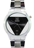 Bariho - Montre Homme - Quartz - Acier inoxydable - Black Water Dial Triangle ??tanche
