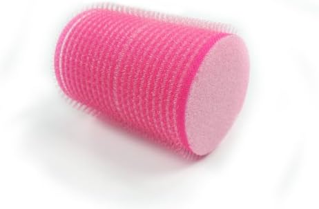 Velcro Sleep In Snooze Rollers Pink 42mm (6 Pack)