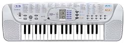 Casio SA75 37-Key Keyboard with Headset Microphone