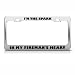 I'm Spark In My Fireman's Heart Career Profession License Plate Frame Holder