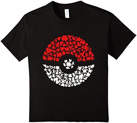 Kids Who's That Pokem-ons? T-Shirt 10 Black
