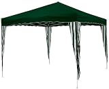 10 x 10 Pop-up BLUE Canopy w/4 Side Walls EZ to set up