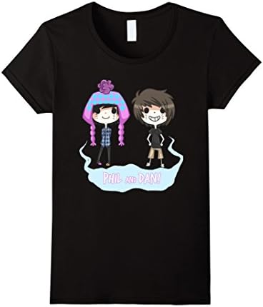 Women's Amazing Phil T Shirt Medium Black