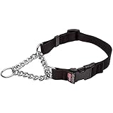 Chain Martingale w/ Quick Release - Medium - Black - Dog/Pet Collar