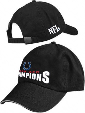 Buy Indianapolis Colts 2006 AFC Conference Champions Argos Adjustable Hat